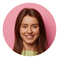 Happy user face 3 woman